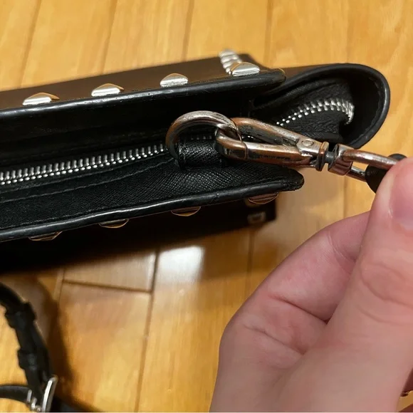 Michael Kors Leather Studded Purse - Picture 8 of 13